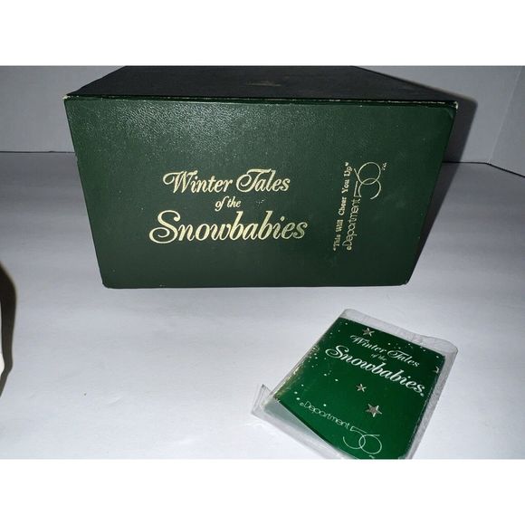 Dept 56 Snowbabies #6816-0 "This Will Cheer You Up" - Original Box Winter Tales - Picture 6 of 6